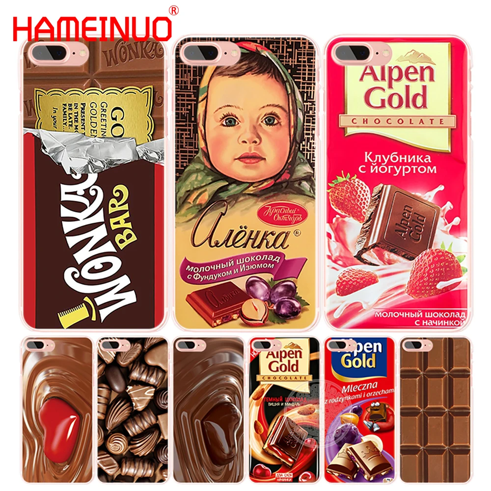 HAMEINUO alenka bar wonka чехол для сотового телефона с шоколадным рисунком iphone 4 фотосессия
