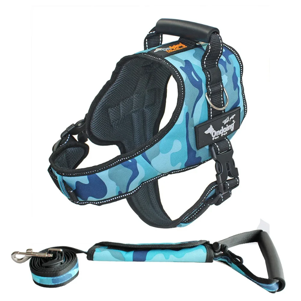Поводок для собак, ошейник, нейлон, полиция K9, поводки, дышащий набор для маленьких meduim, тренировка большой собаки, жилет, жгут, аксессуары для собак