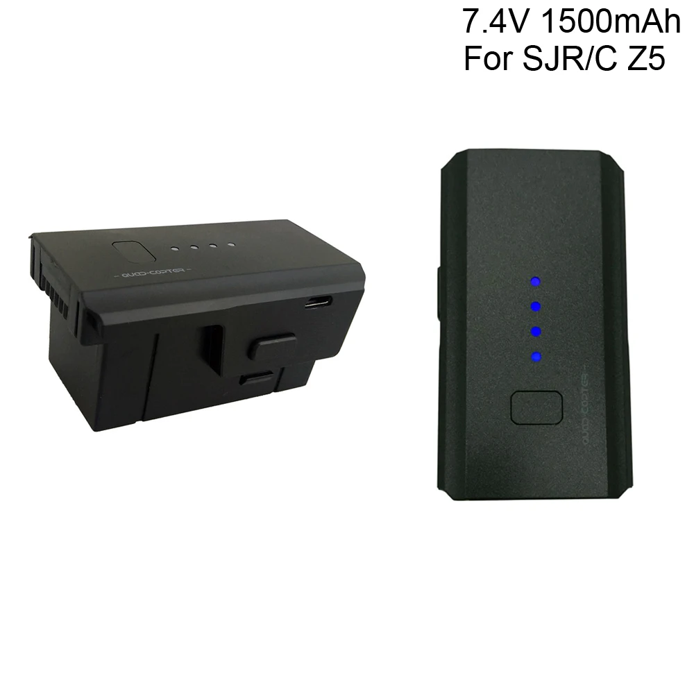 Аккумулятор для складного дрона SJRC Z5, 2 шт., 7,4 В, 1500 мАч