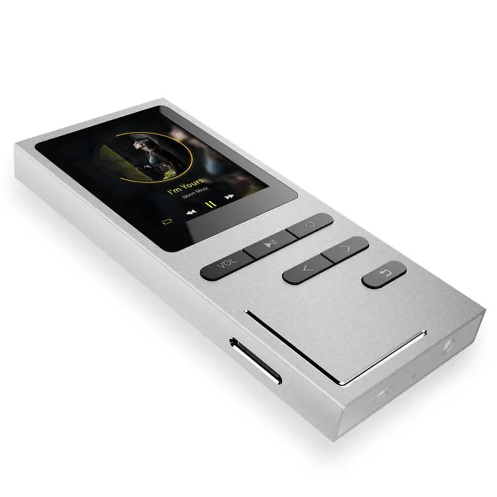silver C18 lossless спортивный ультра-тонкий мини студенческий MP3 с внешним MP3-плеером полный Walkman Запись карты музыкальный плеер - Цвет: silver
