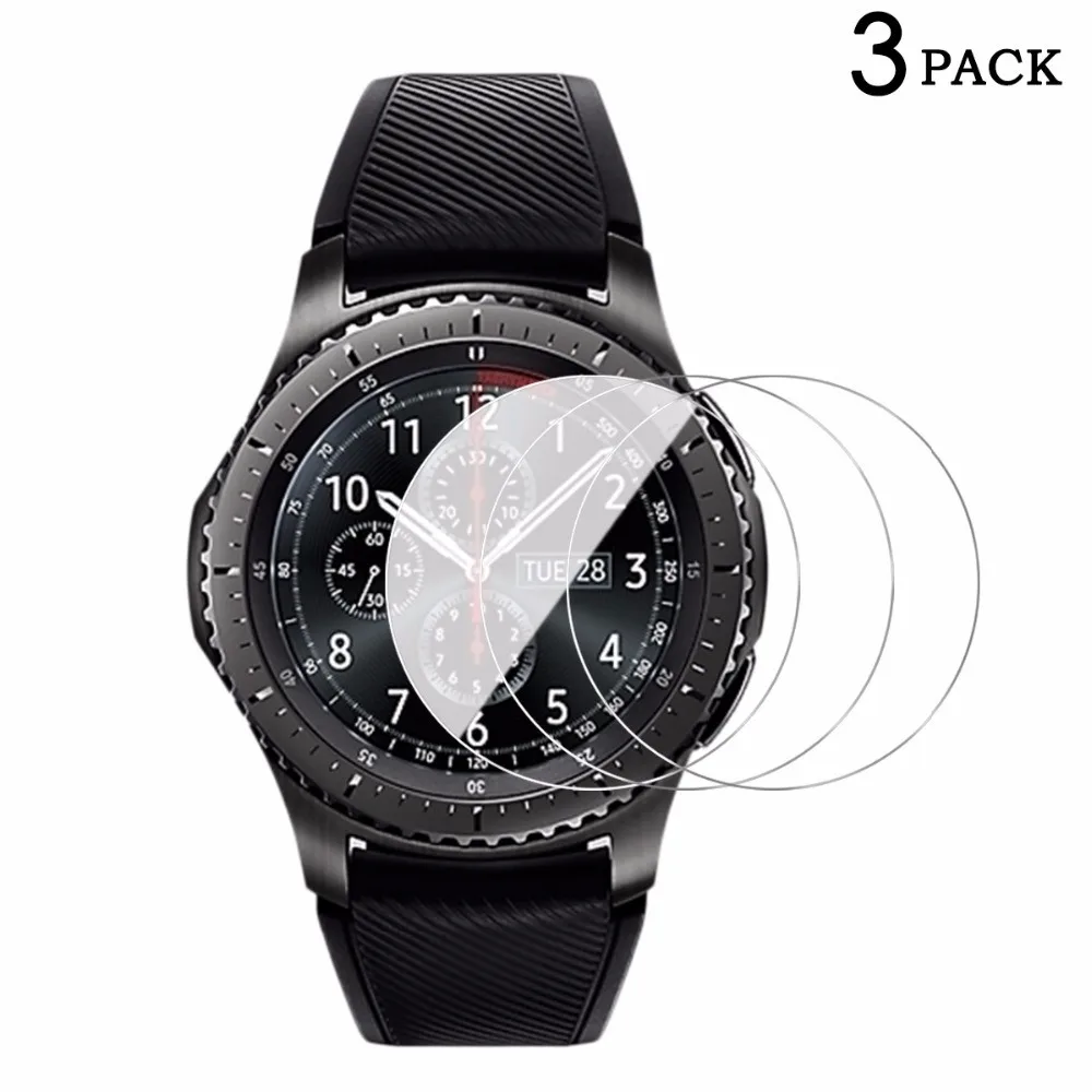 Защитное стекло для экрана Gear S3 Classic закаленное Samsung frontier LTE 2.5D с закругленными
