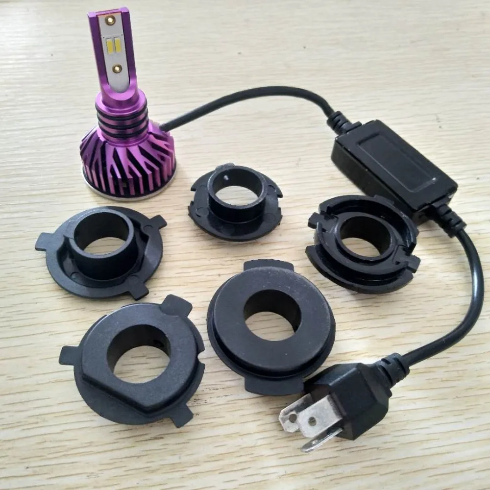 DIC 4 стороны CSP светодиодный H4/HS1 фара мотоцикла PH8 PH7 H6 p15d BA20d p43t Высокая Низкая фары дальнего и ближнего света для укладки волос 30 Вт 3200LM противотуманные фонари