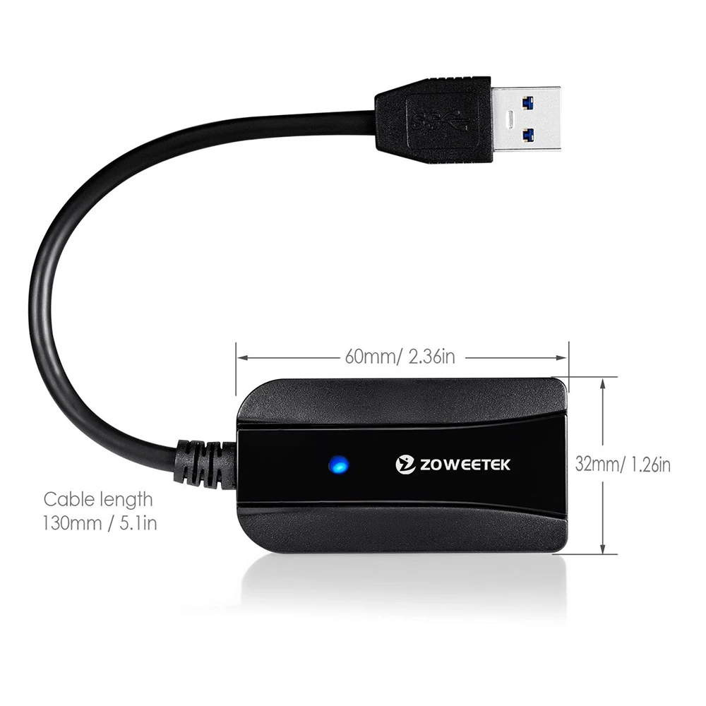 Подлинная Zoweetek ZW-CR02 USB 3,0 4 слота SD кард-ридер с двумя SD портами и двумя Micro SD портами