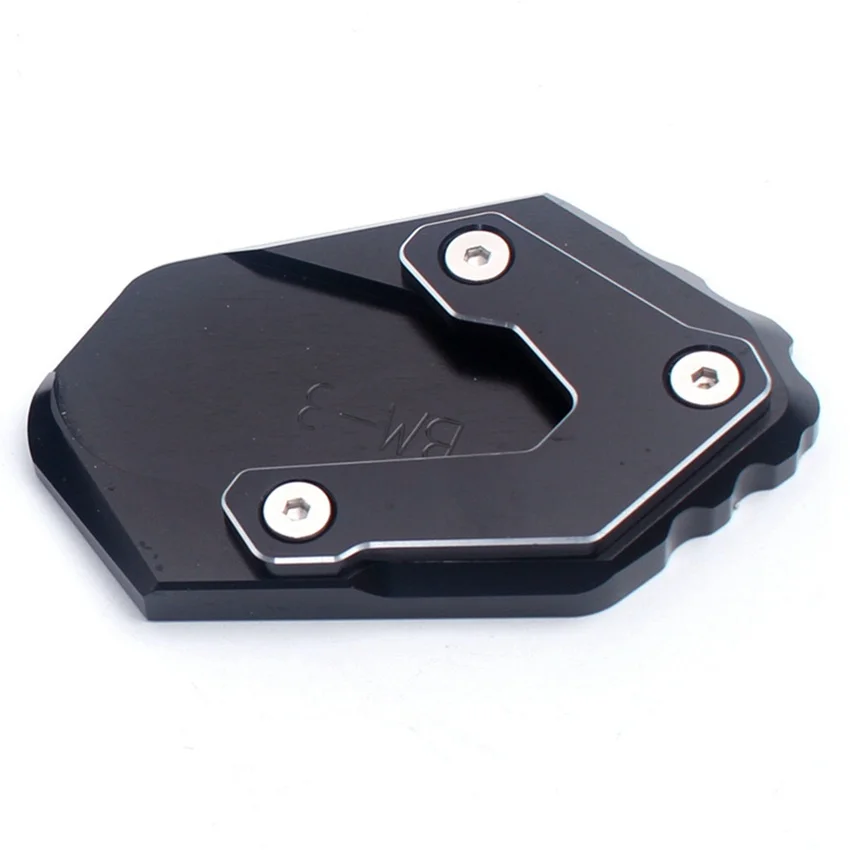 

CNC Aluminum Side Stand Kickstand Extension Plate Foot Pad For BMW R1200GS 2017-2018