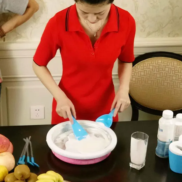 Бытовой Ручной Жареный лед машина мороженое с фруктами машина|machine for making shoes|machine