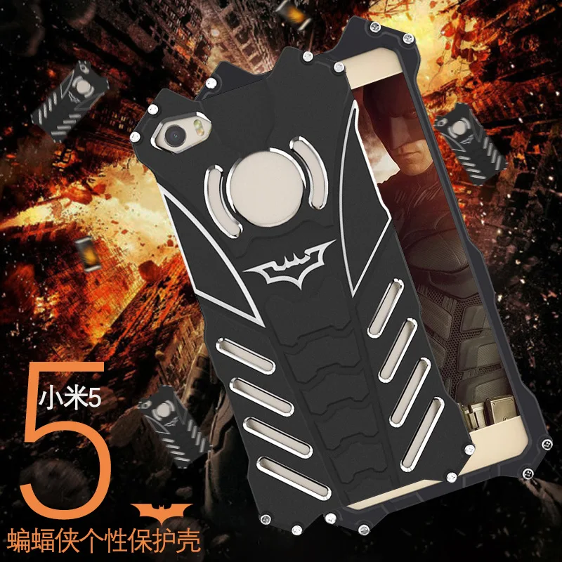 Роскошные doom Броня Грязь Шок антидетонационных металла Алюминий телефон мешки