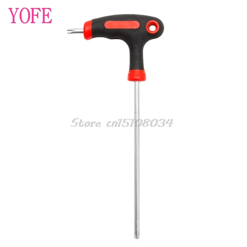 T10/15/20/25/30/40 S08 T Handle Grip Torx & шестигранный ключ Отвертка Инструмент T10/15/20/25/S08 Оптовая