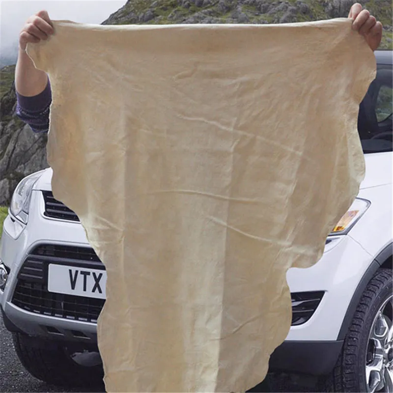 1 шт. Авто сушильное полотенце для чистки автомобиля натуральная сушка замша Deerskin