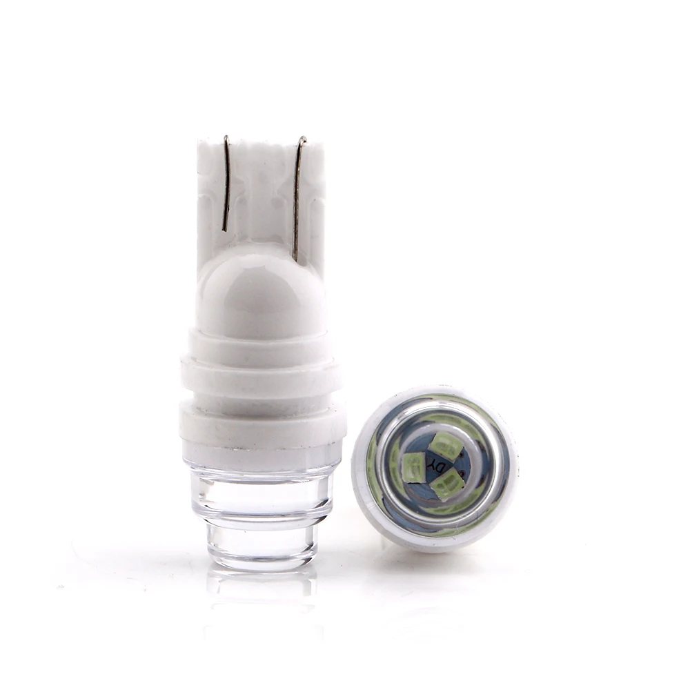 YM E Bright 400 шт. T10 2835 3 SMD W5W 194 168 12 В керамическая декоративная лампа для чтения