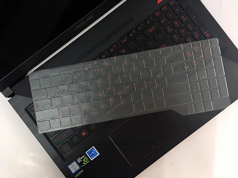 Высокий прозрачный TPU силиконовый блестящий чехол для клавиатуры ноутбука Защитная пленка для Asus ROG S5AM FX80 FX80GE FX80GD FZ80 FZ63VD ZX63VD7700 S5AS