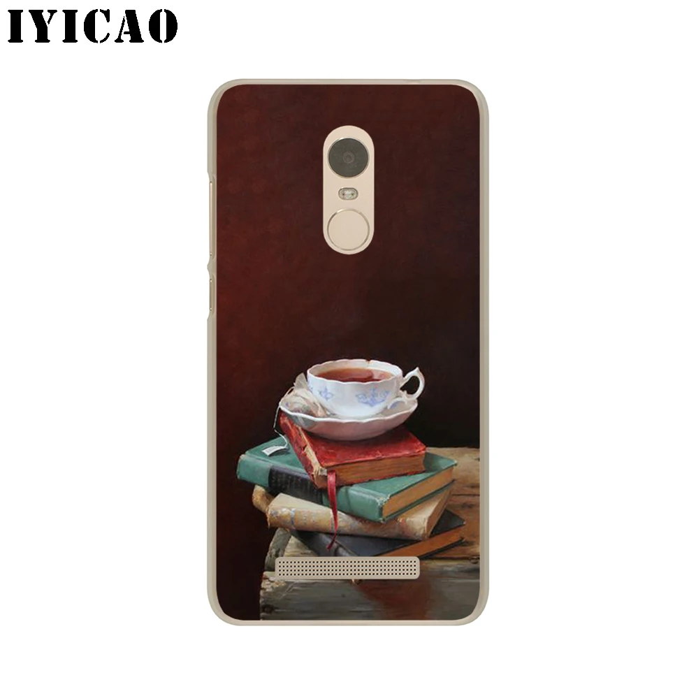 IYICAO первая кофейная книга жесткая для Xiaomi Mi 5 5S 6 9 8 A2 Lite 5X Mix 2S F1 SE MAX 3 9T A3 Pro CC9E Redmi Note |