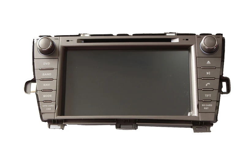 Серебро HD 1024*600 Восьмиядерный 64G 8 дюймов чистый Android 9,0 Автомобильный DVD плеер для TOYOTA PRIUS левое Вождение 2009- gps navi