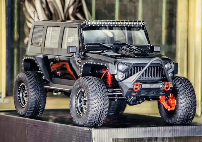 Пара колес/шин Beadlock 2 6 для KM2 km1 TH1 TH2 тяга хобби F150 1/8 Wrangler JK Rock crawler truck jRAXXAS TRX4