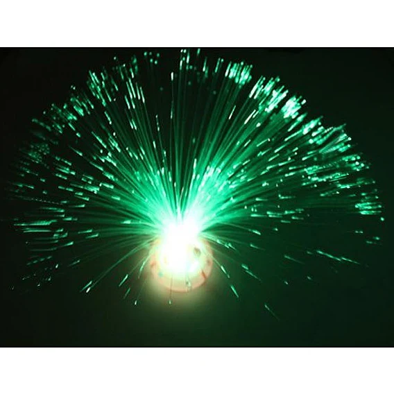 

1 x Colorful Changing LED Fiber Optic Night Light Lamp Colorful Stand Home Decorative Light Kids Gift IA905 P15