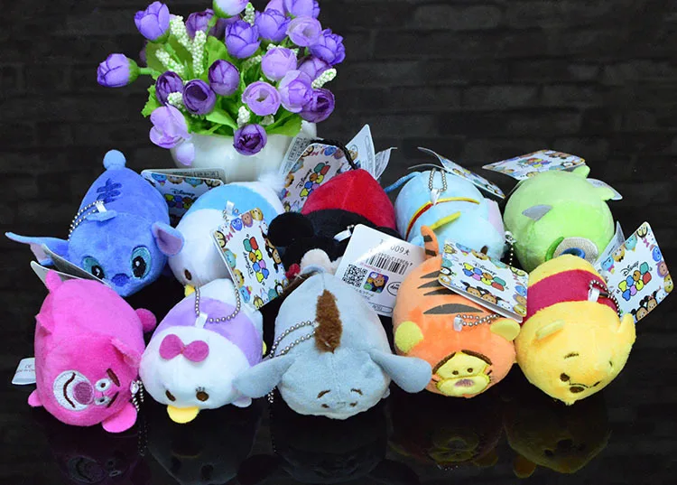Дисней картонный чехол с Дональдом и Дейзи Винни Тигр Eeyore Dumbo стежка 6 см мини