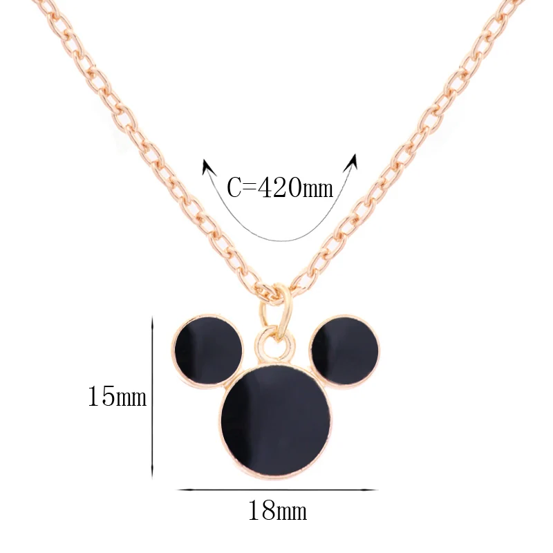 Женский винтажный комплект из колье и серёг с черной подвеской|jewelry sets for women|jewelry