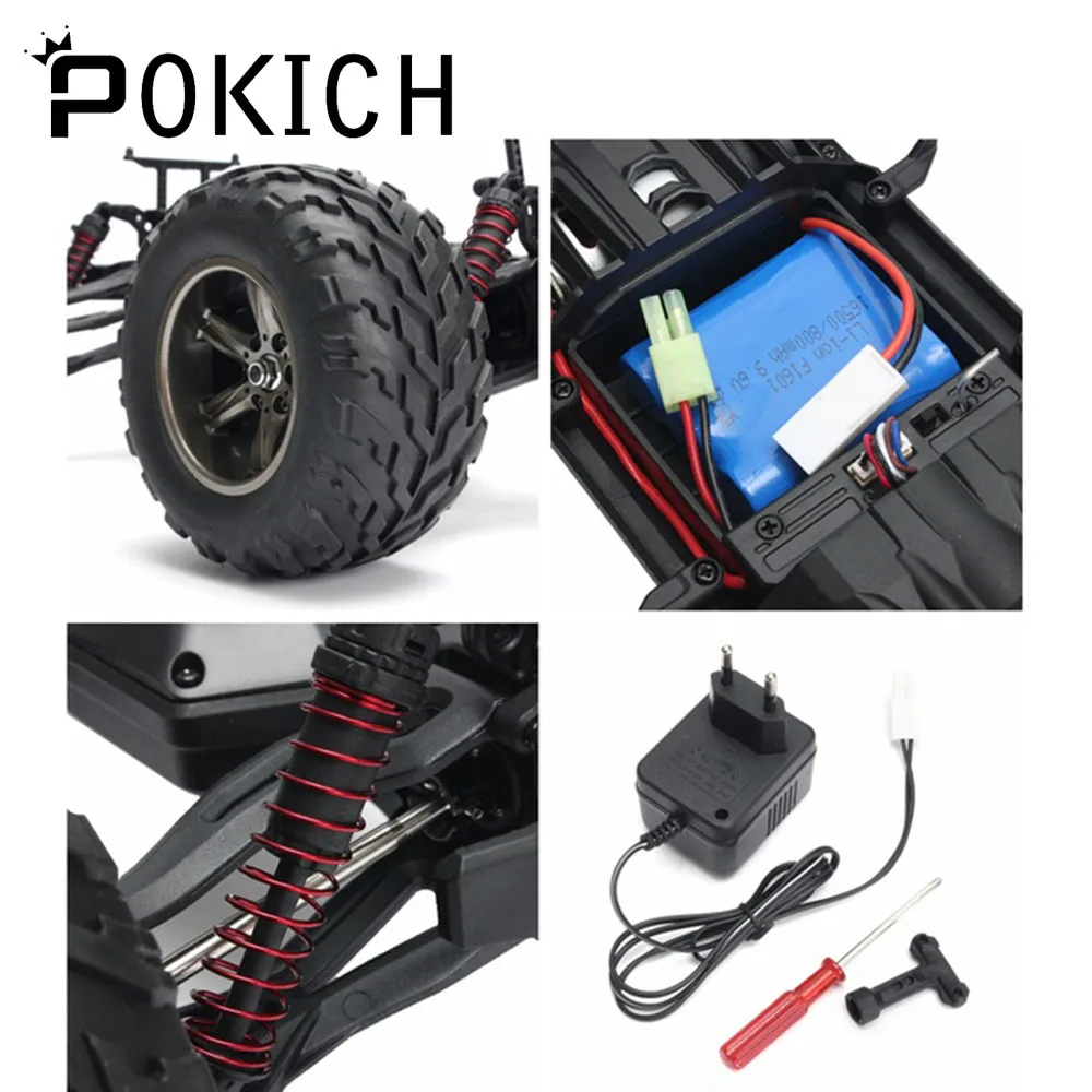 Pokich RC гоночные автомобили грузовик внедорожный автомобиль электронные игрушки