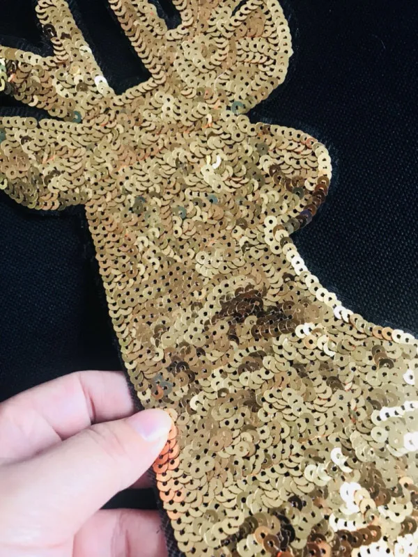 FFLACELL рождественские украшения лося Золотой олень блесток аппликация вышивка