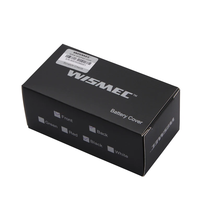 Оригинальная Пластиковая Задняя и передняя крышка для электронной сигареты Wismec
