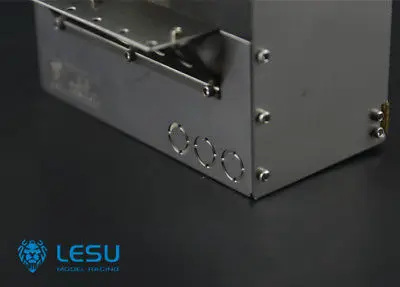 LESU моделирование металлический ящик для инструментов для 1/14 RC тягач Автомобиль DIY Tmy TH02298