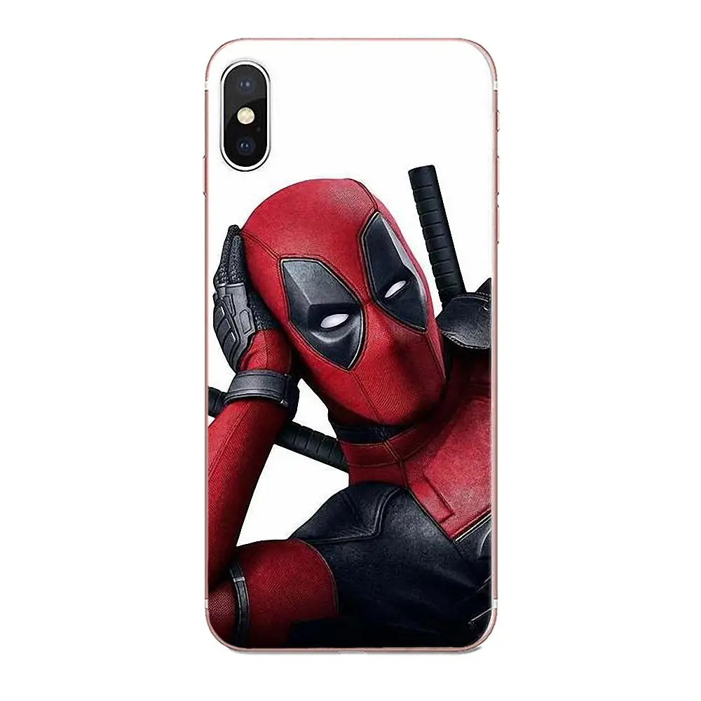 Мягкие чехлы из ТПУ для Galaxy A3 A5 A7 On5 On7 2015 2016 2017 Grand Alpha G850 Core2 Prime S2 I9082 Deadpool Fashion |
