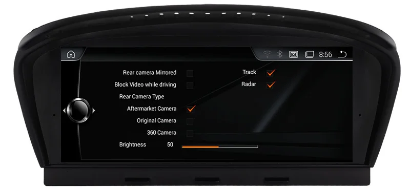 8 "четырехъядерный Android 7 1 автомобильный DVD для BMW 5 серии E60 E61 E63 E64 3 E90 E91 с GPS аудио