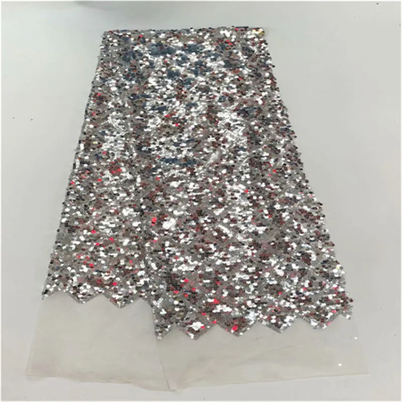 Африканские белые кружевные ткани с пайетками 2019 стильные нигерийские кружева