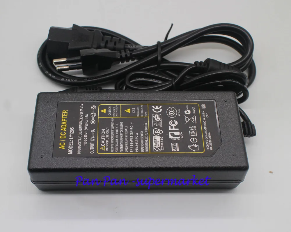Высокое качество имеет Питание DC 12 V 1A 2A 3A 5A 6A 7A 8A 10A светодиодный трансформатор для 5050 5730 2835 3014 5050 Светодиодные полосы света