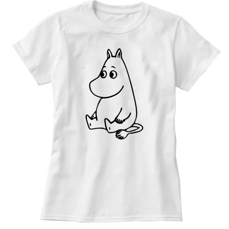 Женские винтажные хлопковые футболки с героями мультфильмов в стиле Харадзюку