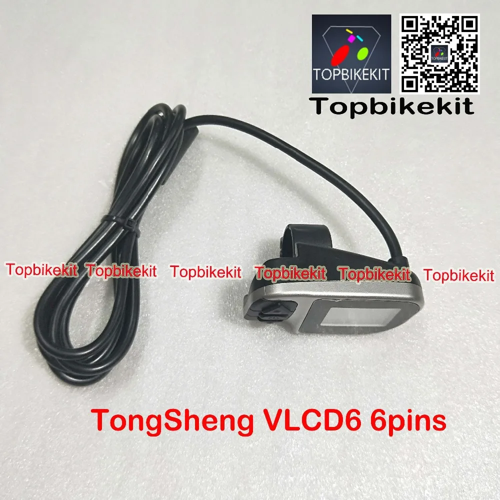 TSDZ2 дисплей VLCD6 6 контактный разъем для Mid привод двигателя 250 Вт 350 500 Tongsheng части
