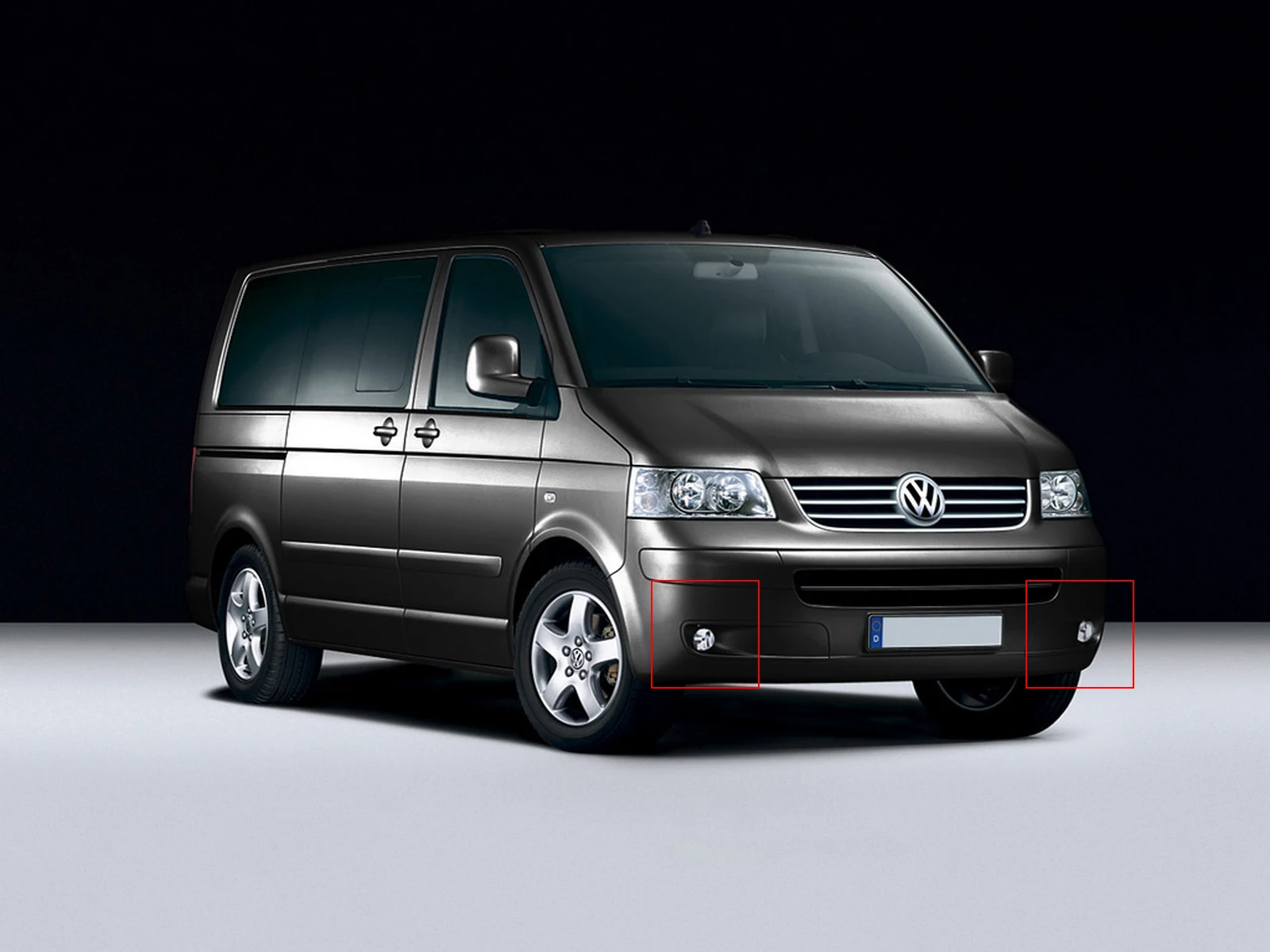 ANGRONG 2x противотуманный светильник OEM Замена Левый и правый без лампы для VW T5 Transporter Caravelle Multivan(facelifted) 2010