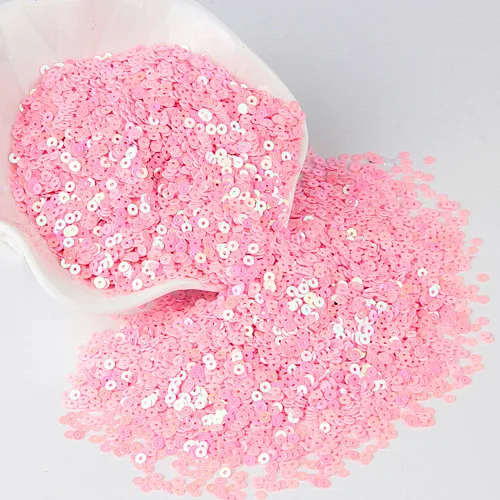 3mm FR AB Pink Пайетки AB розовый 1 мм 25 мм, плоские круглые чашки свободные поливинилхлоридные блестки DIY пошивное ремесло одежда аксессуары Lentejuelas Manualidades 20 г - Цвет: 3mm FR AB Pink
