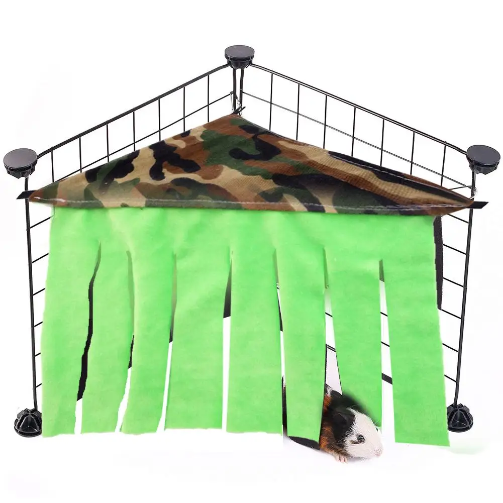 Маленький гамак для питомцев с навесным тентом домик гнездо морских свинок