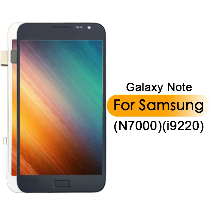Оригинальный ЖК дисплей сенсорный экран дигитайзер в сборе с рамкой для samsung Note