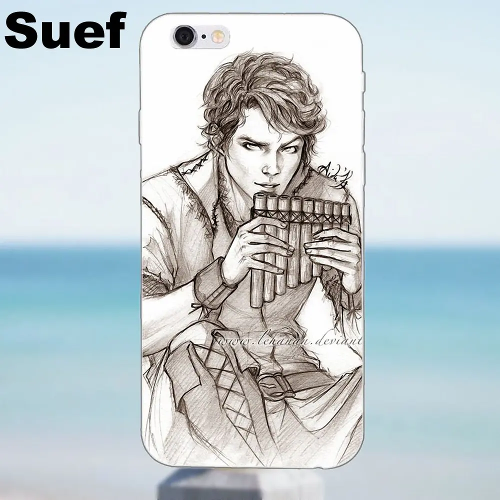 Suef для iPhone 4 4S 5 5S 5C SE 6 6S 7 8 Plus X Galaxy J1 J3 J5 J7 A3 A5 2016 2017 TPU печать Питер Пэн один раз|for