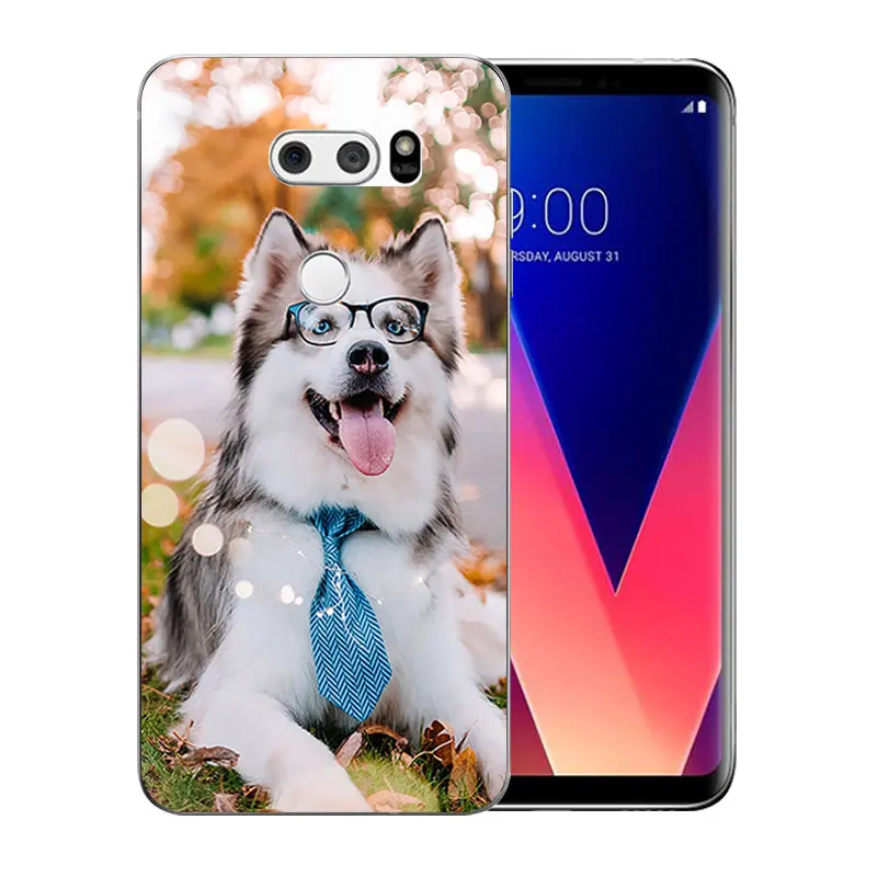 Чехол для телефона LG V30 DIY Marb шаблон чехол прозрачный силиконовый мягкий TPU H930 H930DS