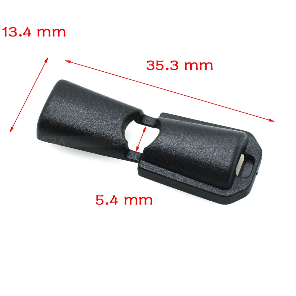 10 шт. заглушки для шнура на молнии|cord lock stopper|cord lockcord locks cord stoppers |