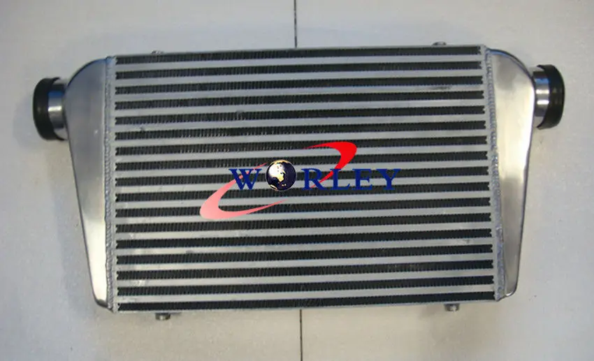 

Aluminum Intercooler 450 X 300 X 75mm Front Mount 450*300*75 Bar & Plate