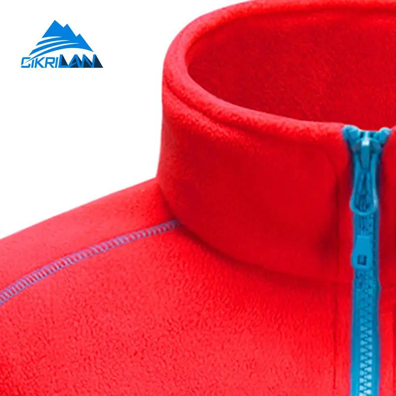 Мужская теплая флисовая куртка на молнии с длинным рукавом|fleece jacket men|outdoor polarfleece |