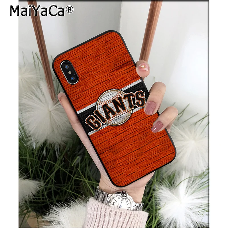 MaiYaCa San Francisco Giants высококачественный чехол для телефона iPhone X XS MAX 6 6s 7 7plus 8 8Plus 5 5S SE