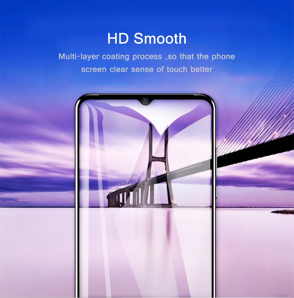 Raugee стекло для Meizu Note 9 закаленное стекло полное покрытие краев клей передний экран Защитная пленка для Meizu Note 9 Note9 стекло
