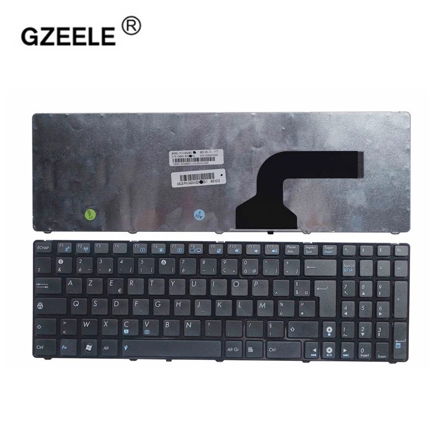 Новая Французская клавиатура для ноутбука Asus G72 X53 X54H k53 A53 A52J K52N G53 N53T N61 K53E X52 X52F X52J