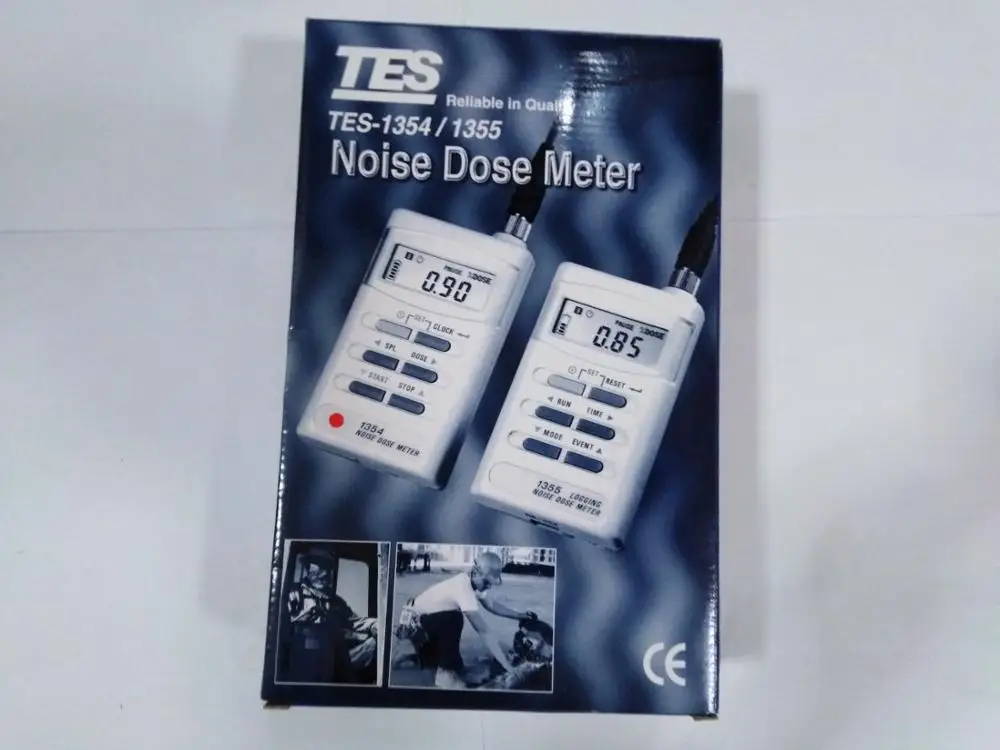 TES-1354 белый шум звуковая машина для шума дозиметр шум дозиметр время экспозиции уровень звука 70-90дб