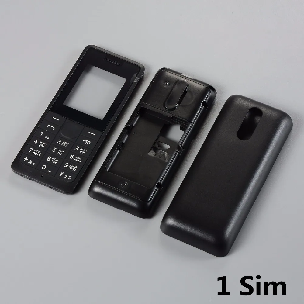 Для Nokia 1060 1070 106 107 Передняя средняя рамка корпуса + задняя крышка аккумулятора