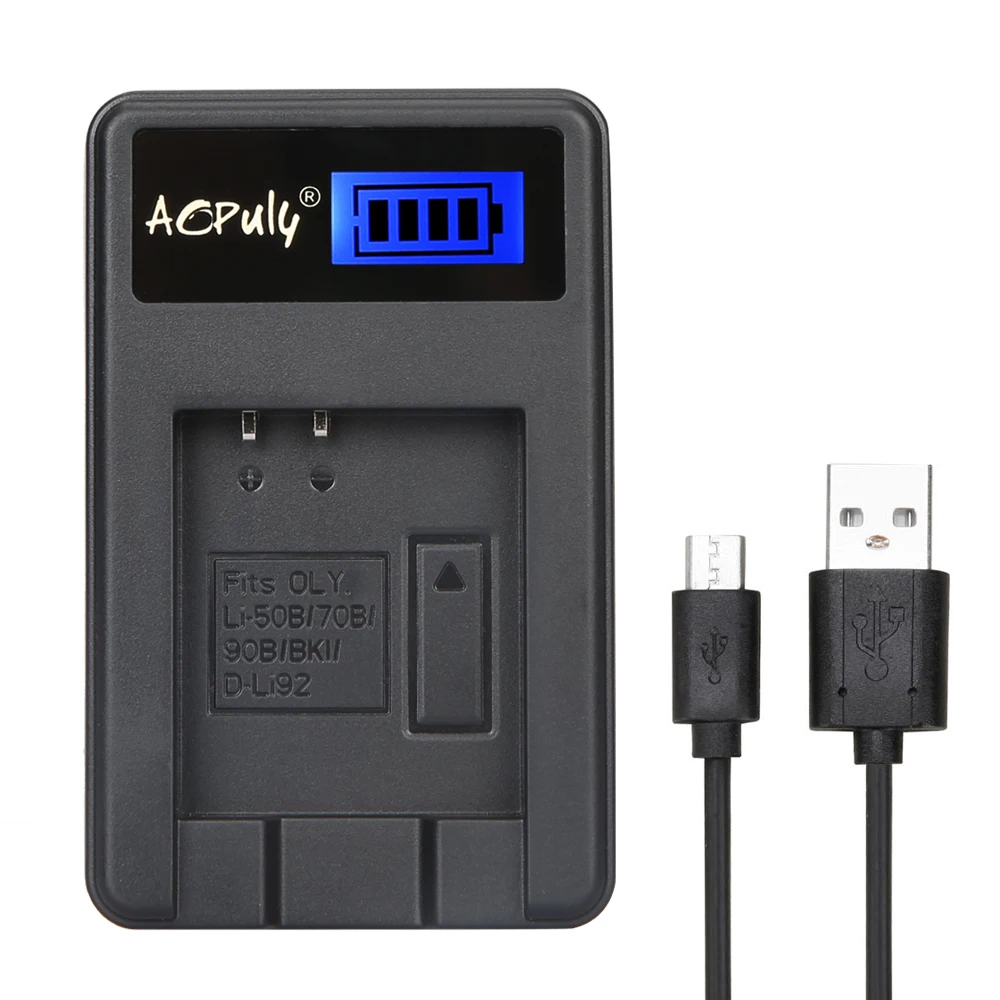 Li 50B Li-50B LCD USB зарядное устройство для Olympus 70B 90B SZ10 XZ1010 1020 1030SW 9000 6000 6020 8000 8010 SZ3070B TG805