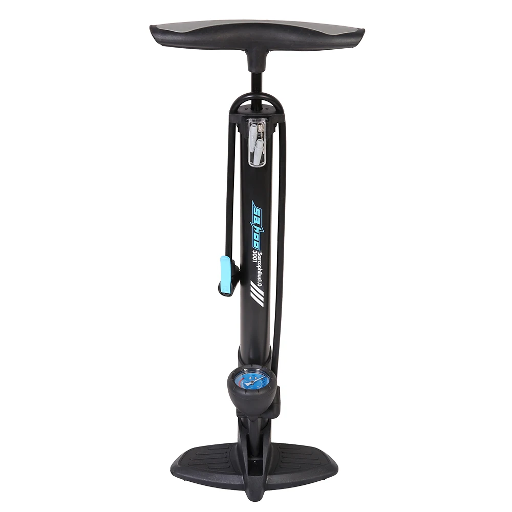 Напольный насос для велосипеда 170PSI/12BAR насос для ног для велосипеда MTB дорожный велосипед ручной насос Presta Schrader насос для шин