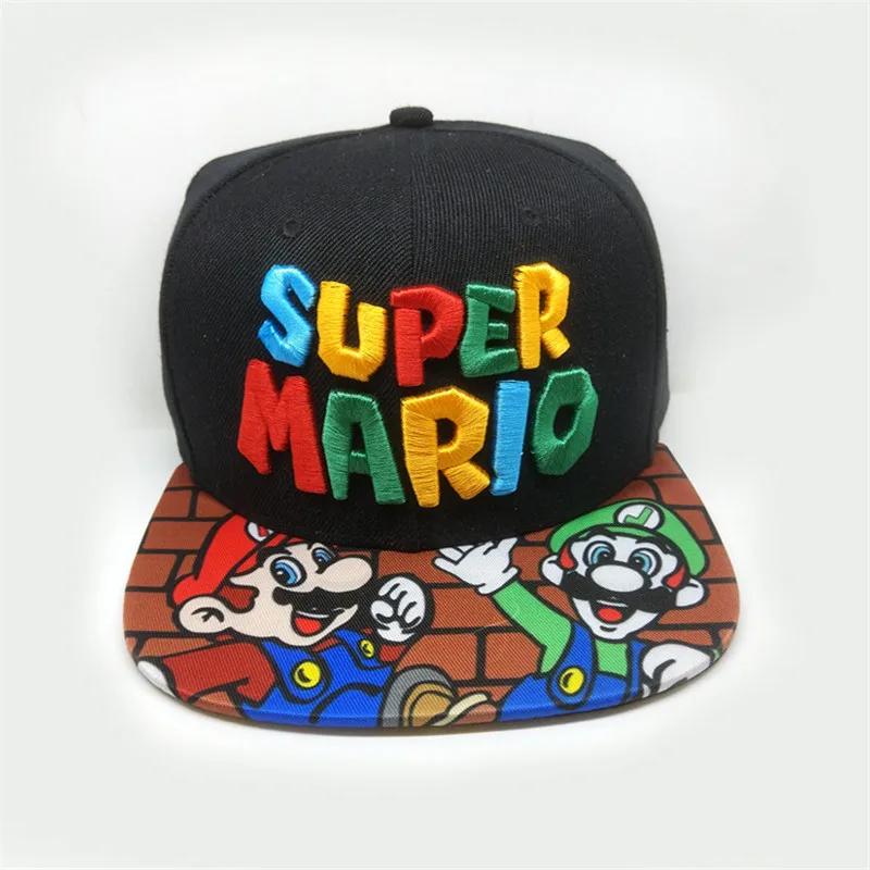 Новый реквизит для косплея Супер Марио бейсболка кепка Mario Bros супер шапка
