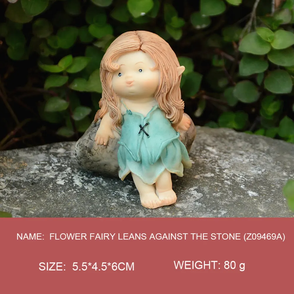 Z09469A Everyday Collection cute baby Figurine Fairy Garden Decoration Angel miniature home Ornament girl Festival gifts - Цвет: Z09469A