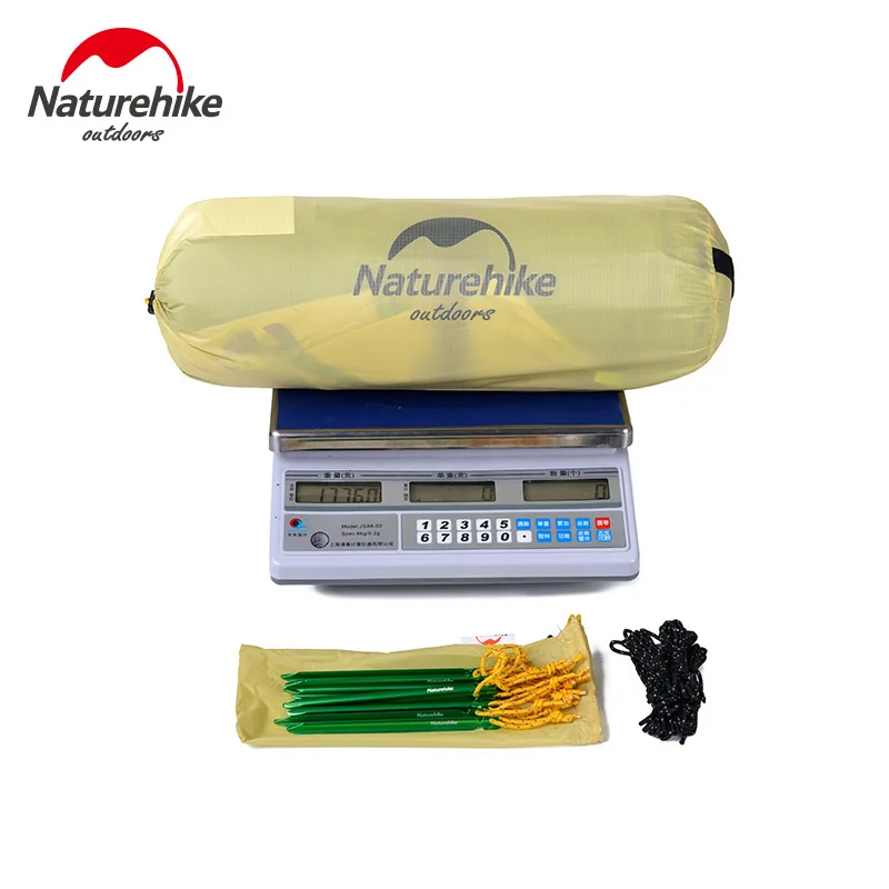 Точечный пробой 2017 Новый НН 2 человека палатка 20D силиконовая ткань двухслойная