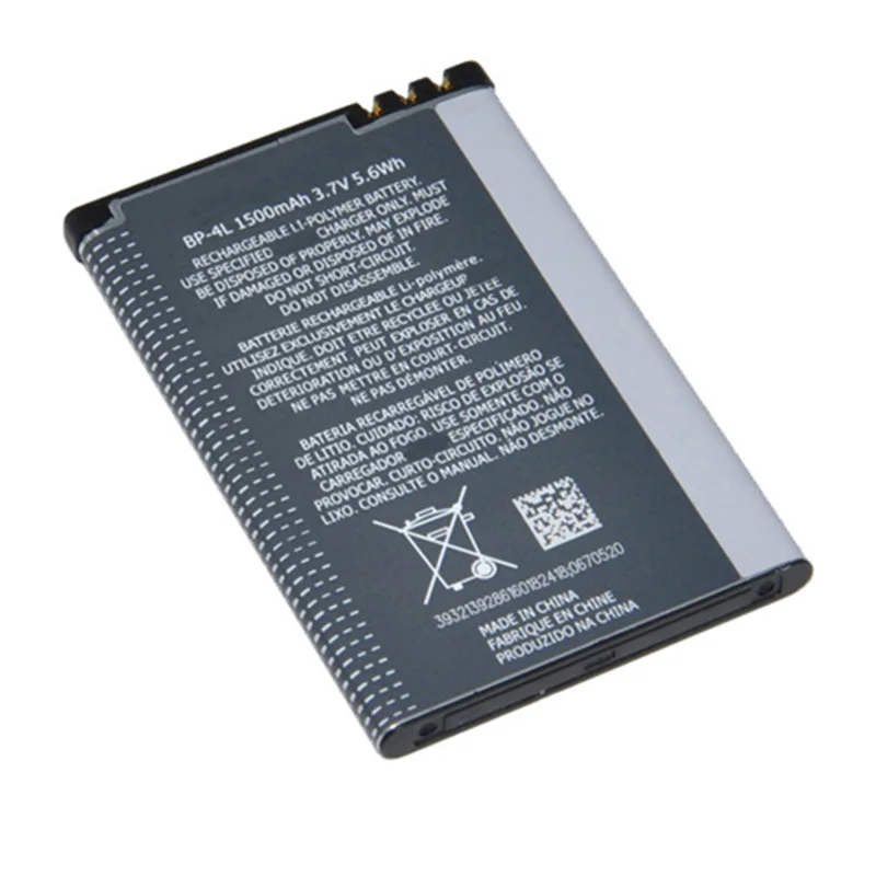 Оригинальный Литий-Ионный BP-4L BP4L ВР 4L Аккумулятор Для NOKIA E52 E55 E63 E71 E72 E73 E90 E95 N810 N97 6790